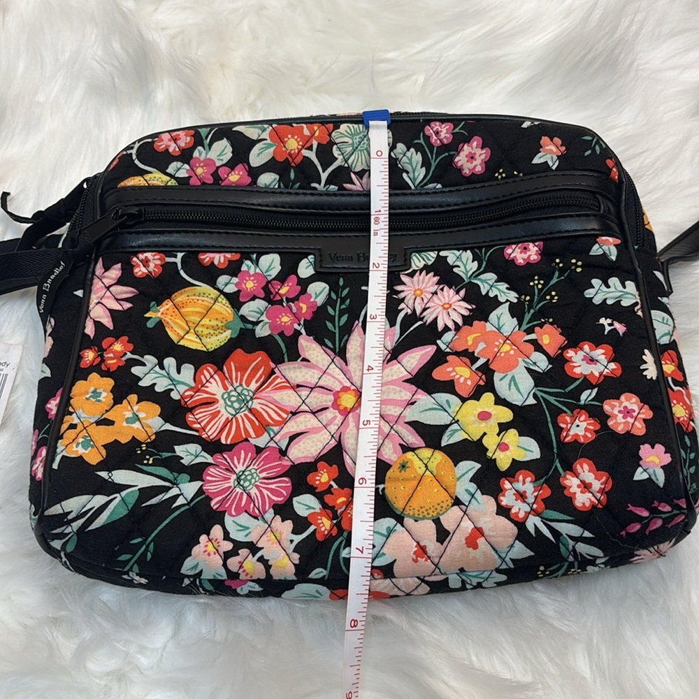 Vera Bradley Pink and Black Crossbody Bag - Picture 7 of 9